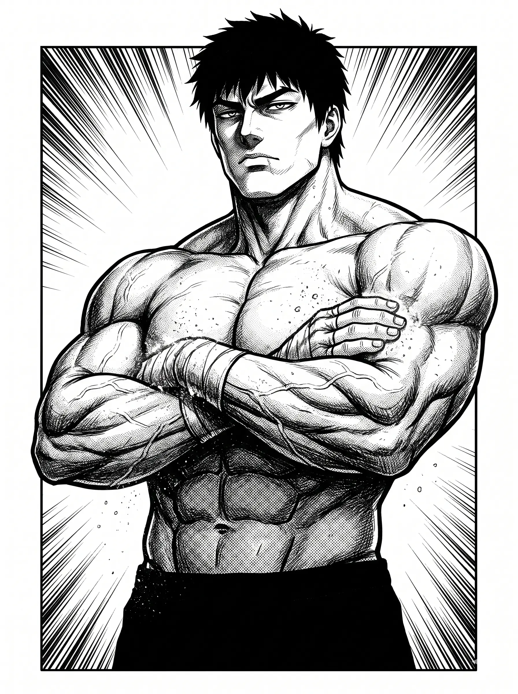 Kaito, the Ryze coach mascot, arms crossed